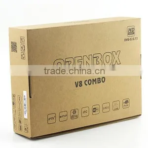Nice Product !openbox V8 Combo DVB-S2 and DVB-T2 Free IPTV Twin Tuner Set Top Box for UK/italy/USA Market thumbnail-4