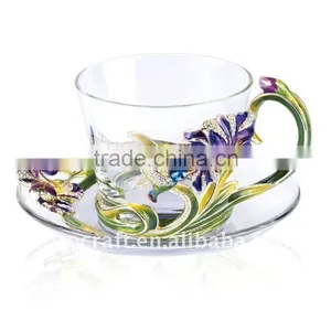 Craft Gift Coffee Cup Set Tea Cup Gift Set Coffee Mug Home Decoration Wedding Gift thumbnail-1
