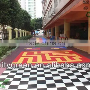 2014 High Quality Modified PP Suspended Colorful Non-skid Weatherproof Interlocking Kindergarten Floor Mats thumbnail-1