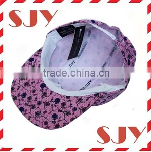 Heat Transfer Galaxy Flower Custom All Over Print 5 Panel Hats thumbnail-3