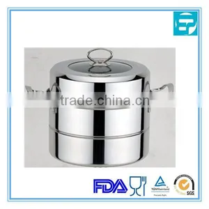 2014 New Product 2 Layers Stainless Steel Steamer Cooking Pot thumbnail-1