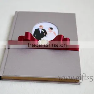 Rustic Wedding Guest Book in Handmade Bridal Book thumbnail-5