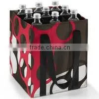 Bottlebag for 9 Bottles, Carry Bag for Shopping,Market Bag thumbnail-3
