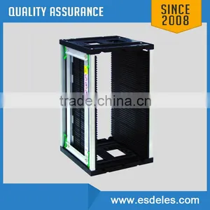 High Temperature ESD PCB Magazine Rack With Conductive Plastic Wall thumbnail-5