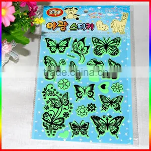 Glow in the Dark Butterfly Luminous Puffy Stickers thumbnail-1