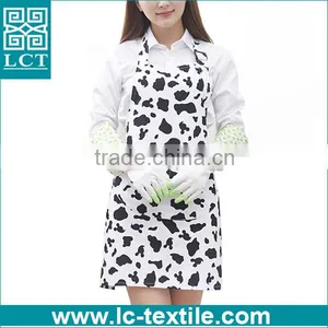 Custom Womens Milk Patterns Bust Halter Coverall Kitchen Apron thumbnail-1