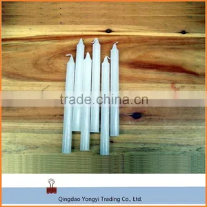 Christmas and Party Taper Simple White Candle thumbnail-5