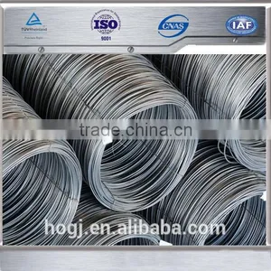 5.5MM High Quality Hot Rolled Low Carbon Steel Wire Rod in Coils thumbnail-1