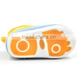 2016 XIAOLIUBAO Baby Product Warm Thick Winter Colored Cotton Soft Baby Shoes With TPR thumbnail-6