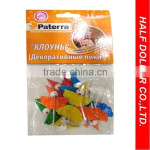 Disposable Wholesale Party Wooden Christmas Flag Picks thumbnail-1