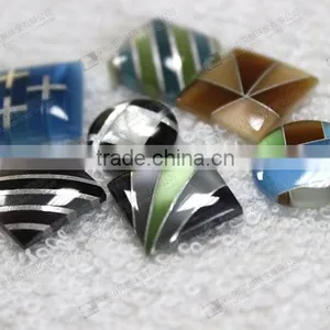 Fashion Gemstone Accessories,gemstone Mosaic for Button Making thumbnail-6