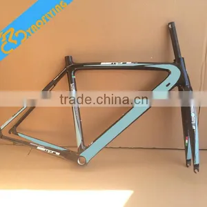 Lightweight 1400g China Bike Carbon Road Frame, UD Matte Glossy Carbon Frame Road Bicycle Frame,T700 700C Carbon Frame thumbnail-3