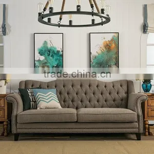 New Model Furniture Living Room Fabric Sofa Set Pictures thumbnail-1