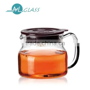Wholesale Glassware Suppliers Borosilicate Water Filter Pitcher for 350ml thumbnail-4