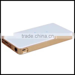 The Best Selling Mini Projector / Beam Projector for Smart Phone / Mini LED Video Projector C9 With 5000mAh Built-in Battery thumbnail-3
