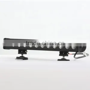 China Supplier Wholesale High Power C.REE 12PCS*10W Offroad LED Light Bar One Row Single Row 120W 4X4 Accessories thumbnail-2