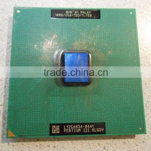 Good Condition and Working SL5DV CPU Processor P3 1G 1000 256 133 thumbnail-1