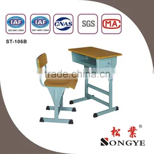 (Furniture)HOT SALE! ADJUSTABLE SCHOOL DESK AND SCHOOL CHAIR,SCHOOL FURNITURE, SCHOOL TABLE thumbnail-2