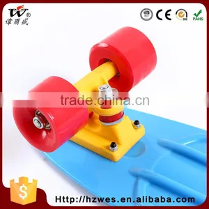 70kgs Top ABS Deck Material OEM Fish Shape Skateboard thumbnail-5