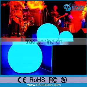 Different Sizes Remote Control PE Plastic Led Ball Pendant Lamp,rgb Color Changing Led Globe Table Lamps thumbnail-1