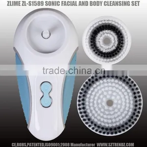 High Frequency Waterproof 2Clear Sonic Faciall Brush Machine thumbnail-1