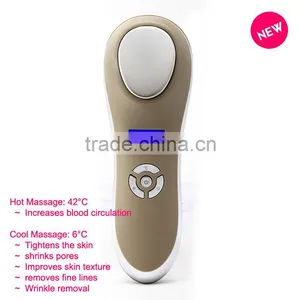 New Hot Ultrasonic Galvanic Facial Beauty Massager Machine and Cold Ultrasonic Beauty Machine Easy to Use thumbnail-3