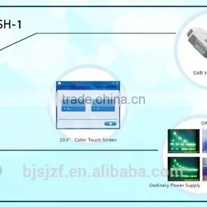 Sh-1 Vertical Instrument SHR + E-light( IPL+RF ) Beauty Hair Removal Machine With Medical CE and ISO Approved thumbnail-3
