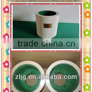 10 Inch NBR White Rubber Rollers for Rice Hullers. thumbnail-1