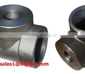 ASTM A182 F12 Threaded Tee ASME B16.11 thumbnail-4