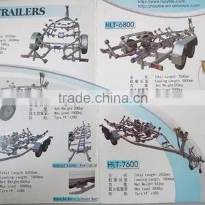 Galvanized Stainless Steel Small or Long Boat Trailer With Roller thumbnail-6