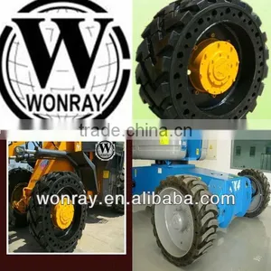 Wheel Loader Tires,solid Skid Steer Loader Tires, 10 16.5 Solid thumbnail-1