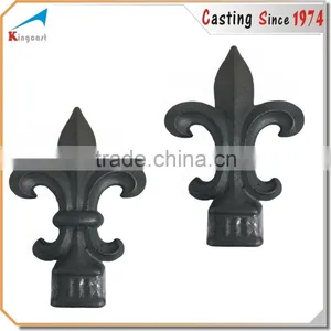 OEM Custom Best Price Cast Iron Metal Ornament Parts thumbnail-1