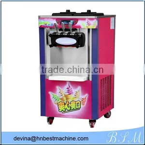 CE Approved Italy Compressor All Stainless Steel Body Soft Ice Cream Machine thumbnail-1