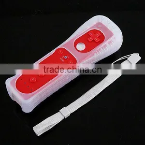 Wireless Remote Control With Silicon Skin for Nintendo Wii Dark Blue thumbnail-1