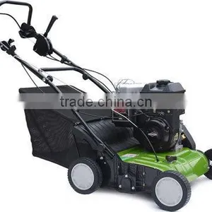 2-in-1 Gasoline Reel Mower and Lawn Scarifier / Lawn Dethatcher / Power Raker thumbnail-1
