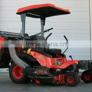 60" 27HP Zero Turn Riding Mower With Sun Shade & Grass Catcher thumbnail-1
