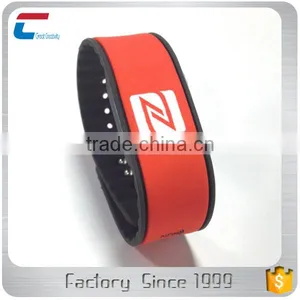 Chuangxinjia Silicone Wristband Adjustable UHF Gen2 Rfid Wristband thumbnail-1