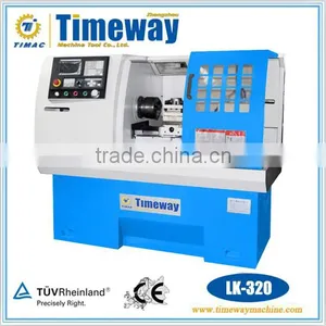 Small-type Mini High Precision and High Quality CNC Universal Instrument Lathe Machine thumbnail-1