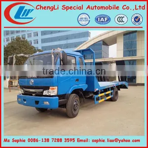 Flat Bed Truck for Transporting Bulldozer,flat Bed Truck,flatbed Lorry thumbnail-1