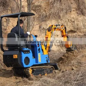 [KITA] Mini Wheel Excavator thumbnail-1