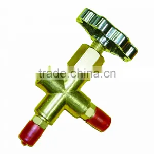 PartsNet Brass Body for Manifold Manifold Parts Brass Body Without Gauge thumbnail-1