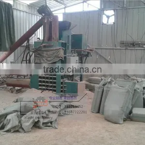 Full Automatic Low Cost Wood Sawdust Baler/wood Shaving Baler Machine for Sale XSJM-80T thumbnail-2