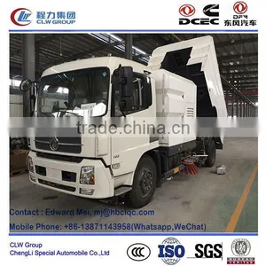 Dongfeng 4*2 4*4 Type 180hp~210Hp 10 Ton Road Cleaning Vehicle thumbnail-1
