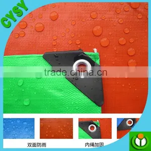 China Factory 100% Virgin Reinforced Plastic Roll Sheet Korea pe Tarpaulin thumbnail-2