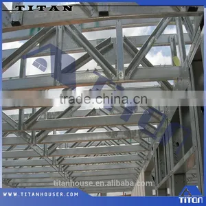 Light Gauge Steel Flat Roof for House Framing thumbnail-1