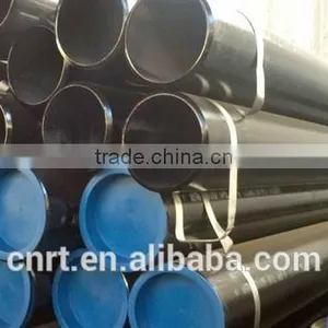 API Certification Black Erw Steel Pipe Beveled With Caps thumbnail-1