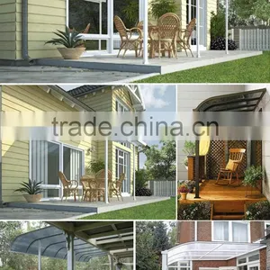 Aluminum cl Canopy Carport Polycarbonate Roof Gazebo thumbnail-1