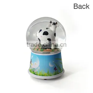 2015 Electric Christms Musical Snow Globe With Blowing Snow thumbnail-3