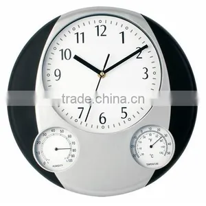 Hot Wall Clock With Temperature and Humidity for Home Use thumbnail-1