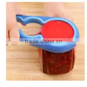 CY130 4 in 1 Extra Thick Bottle Can Multi-Opener Easy Grip for Seniors Bonus Silicone Square Pot Hol thumbnail-2